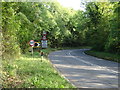 Bend in the A48 near Newnham