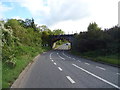 Railway bridge over the A48 near Westbury-on-Severn