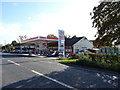 SO7314 : Service station on the A48, Chaxhill by JThomas