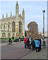 TL4458 : Tourists on King's Parade by John Sutton