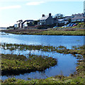 Houses beside the Afon Ffraw, Anglesey