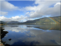 NS1581 : Holy Loch rainbow by Thomas Nugent