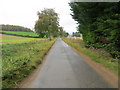 Road heading towards Flowerburn