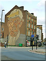 Steelworker wall, Castle Street, Sheffield