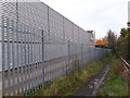 Path alongside the motorway