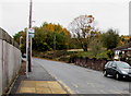 Shelterless bus stop, Pentwyn Road, Pentwyn, Torfaen