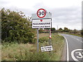 Faulkbourne Village Name sign