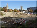 SO8218 : Redevelopment land in Gloucester by Philip Halling