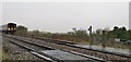 Level crossing across Broomston Lane