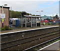 Shelter on platform 1, Buckley Station