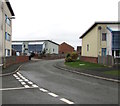 North along Station Crescent, Craven Arms