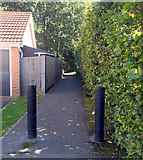 SE1924 : Path at end of Pyenot Gardens, Cleckheaton by habiloid