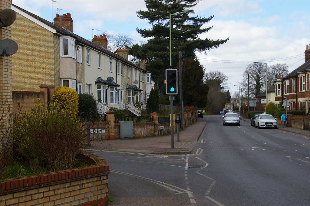 Bury Road, Stowmarket © Christopher Hilton cc-by-sa/2.0 :: Geograph ...