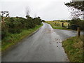 Minor road heading towards Lauchintilly