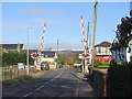 Level Crossing at Errol Station