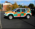 Colourful ambulance, South Street, Leominster