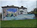 William Blake mural at Goose Green