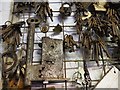NY1230 : Old Keys and Locks at JB Banks in Cockermouth by Jennifer Petrie
