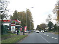 A646 Rossendale Road at Texaco filling station