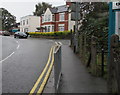 Railway station entrances 50 metres apart, Heath, Cardiff