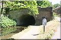 Rochdale Canal Bridge 2 taking Hollins Mill Lane over Calder Valley Greenway