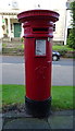 Victorian postbox on High Street, Newnham