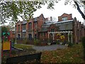 Entrance to Withington Baths and Leisure Centre