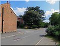 Anstey Lane/Rectory Lane junction from north