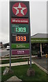 SO4382 : October 15th 2019 Texaco fuel prices, Craven Arms by Jaggery
