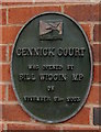 Cennick Court plaque, Leominster