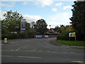 Entrance to Tesco, Warndon Villages