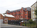 Rear of a building on Belle Vue Road