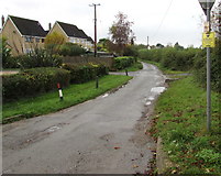 SO7708 : Eastern end of Hyde Lane, Whitminster by Jaggery