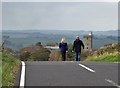 Walking on Lodge Moor Road