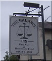 Sign for the Balance Inn, Luston