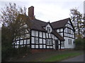 Half timbered house on the B4361, Richard