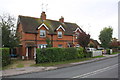 SU7165 : Sheepbridge Cottages, Basingstoke Road by Luke Shaw
