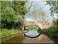 Canal north-east of Weeping Cross in Staffordshire