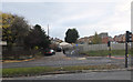 A cycle route leaving Rooley Avenue, Bradford