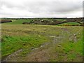 A damp view towards Odam Hill