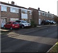 Houses and cars, Gradon Close, Cadoxton