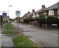 No Through Road signs, Caedelyn Road, Whitchurch, Cardiff