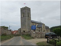 TF9439 : All Saints Church, Wighton by Les Hull