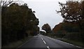 SJ5419 : The A53 near Shawbury by Anthony Parkes