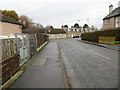 Caddam Road joining the B948 in Coupar Angus