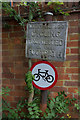 TQ1656 : No cycling by Ian Capper