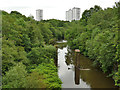 River Kelvin from the aqueduct