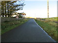 Minor road at Bracoden Primary School