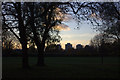 Wandsworth Common at sunset