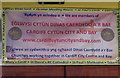 Churches working together banner, Butetown, Cardiff